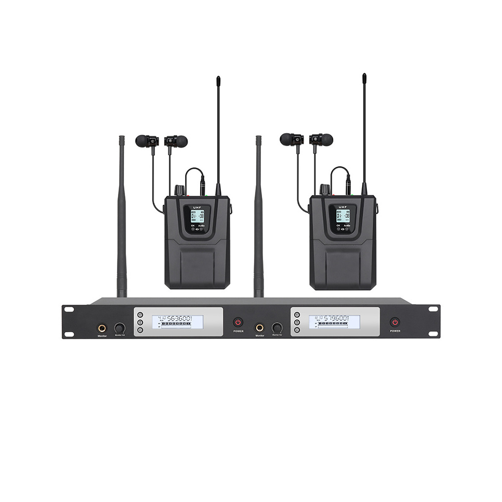 In Ear Monitors For Singers - SKARIDIS SR2080: Kabelloses In-Ear-Monitoring-System mit zwei