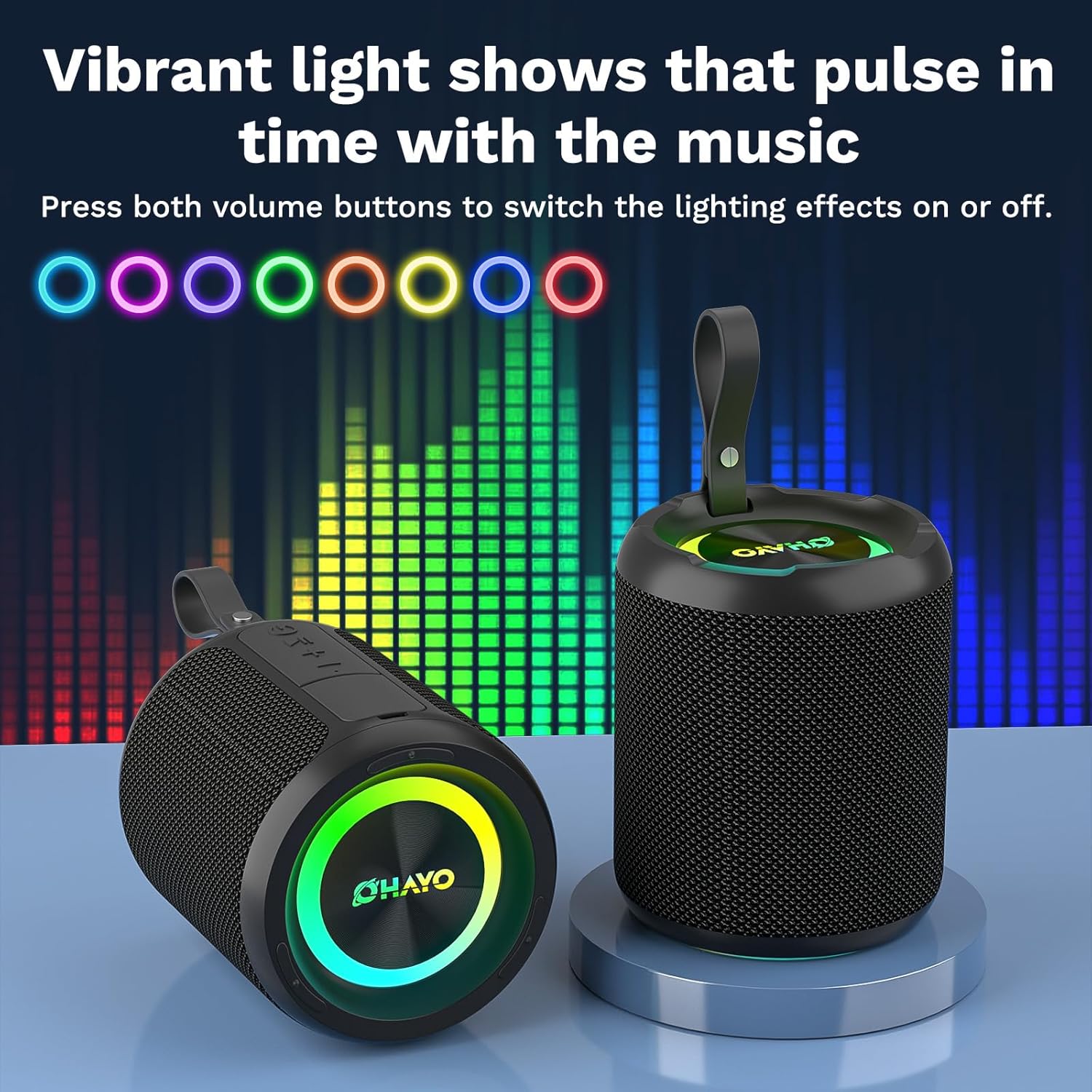Portable Bluetooth Speaker Waterproof Ipx7 - OHAYO 40 W kabelloser tragbarer Bluetooth-Lautsprecher