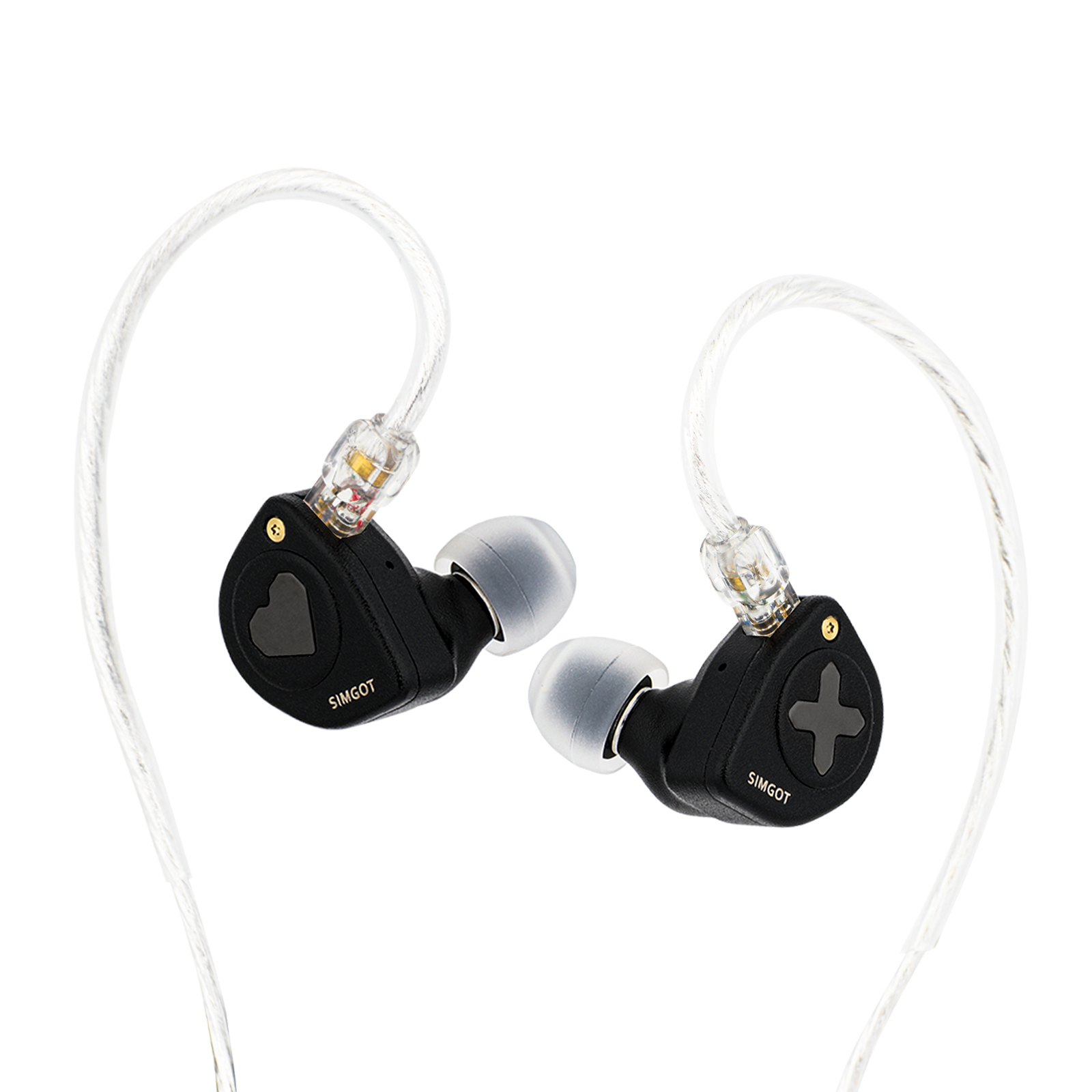 Type C Wired Earphones With Mic - SIMGOT EW300 DSP In-Ear-Monitor 1DD+1Planar+1PZT Hybrid-Treiber