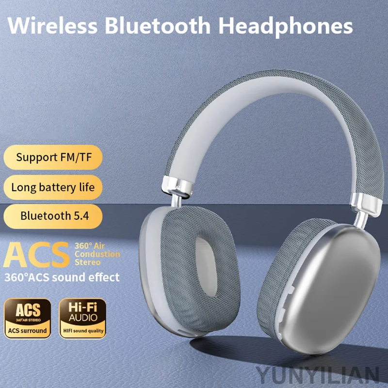 Anc Wireless Over Ear Headphones - 2026 NEUE Air Max Bluetooth Over-Ear-Kopfhörer