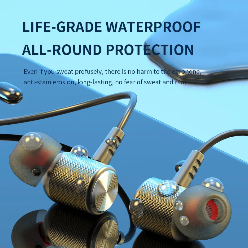 9D Bluetooth-Kopfhörer, kabell – Magnetic Neckband Sports Earphones Bewertung und Preis