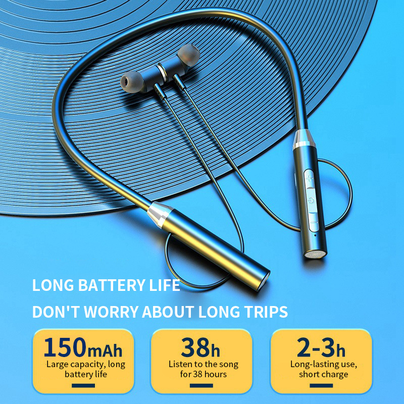 Kabellose Kopfhörer, Bluetooth – Magnetic Neckband Sports Earphones Bewertung und Preis