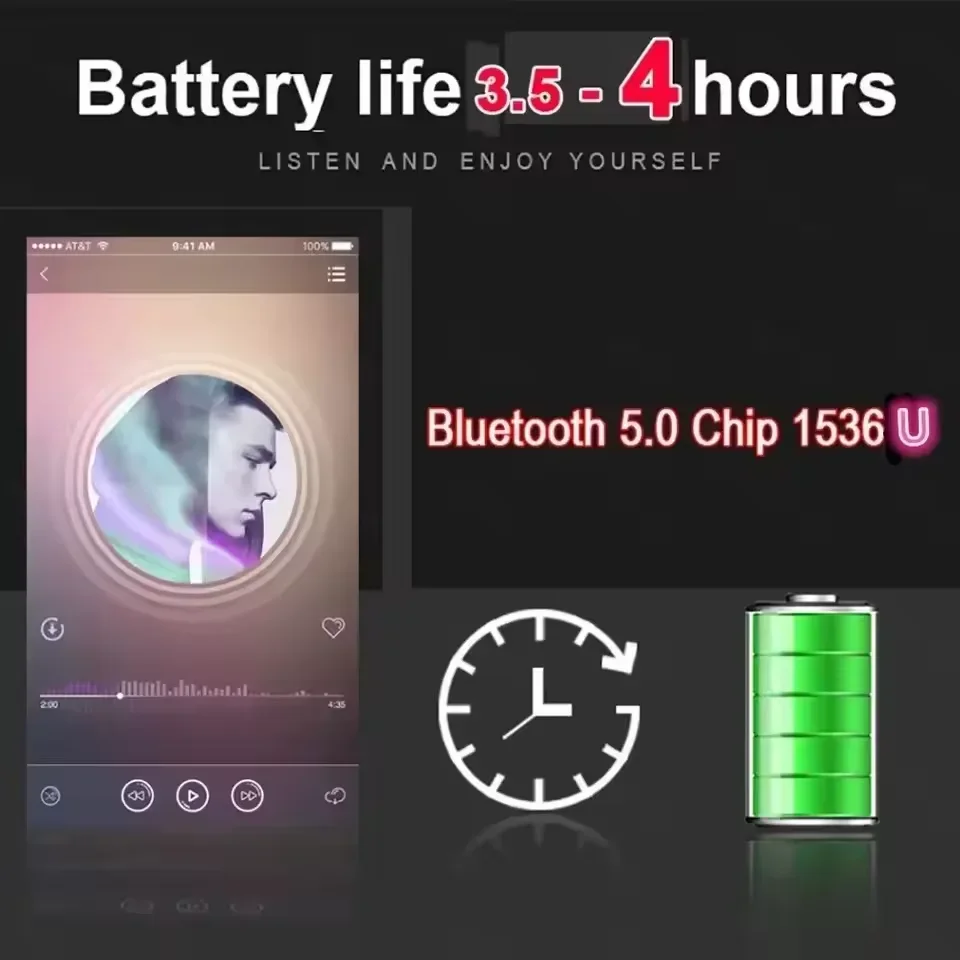 Bluetooth 5.3 Neue Air Por 5 K – Headphones Bewertung und Preis