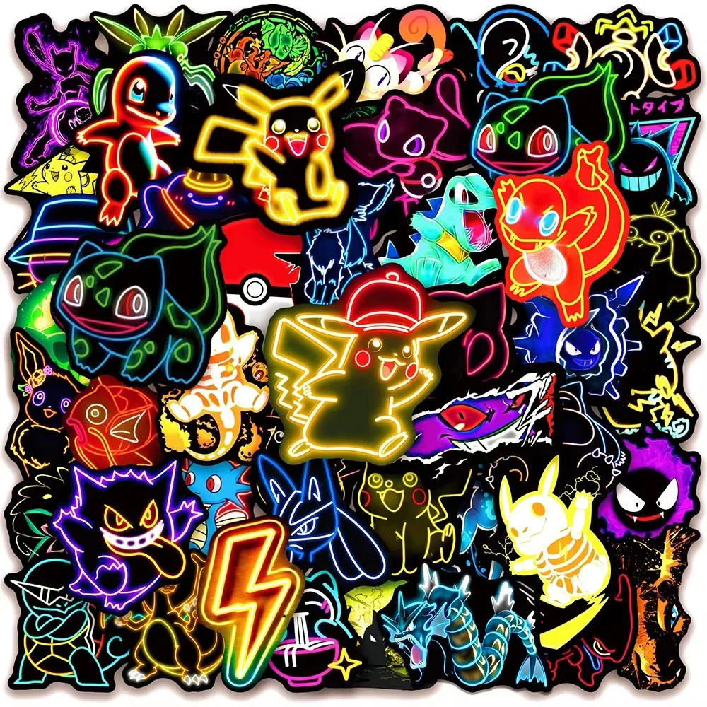 100 Stück Neon Pokémon Aufkleb – Laptops Bewertung und Preis